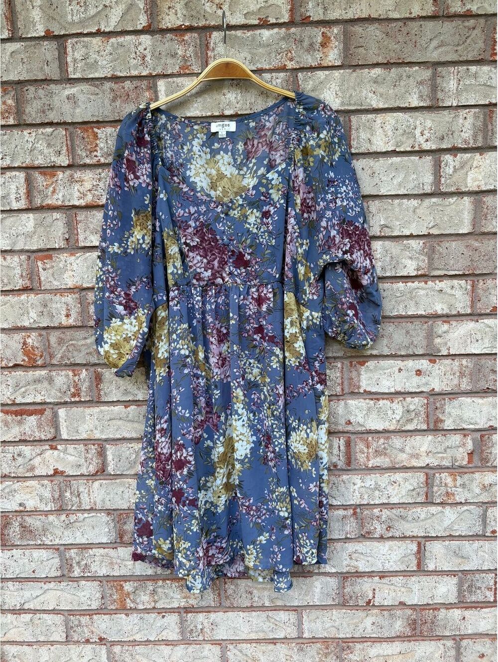 Umgee Floral Dress Size L